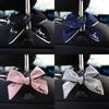 Creative Car Butterfly Bow Hook Multi-functional Backseat Hook For Car Interior Abs+cloth Bow Black Love Butterfly Bow Black Hook