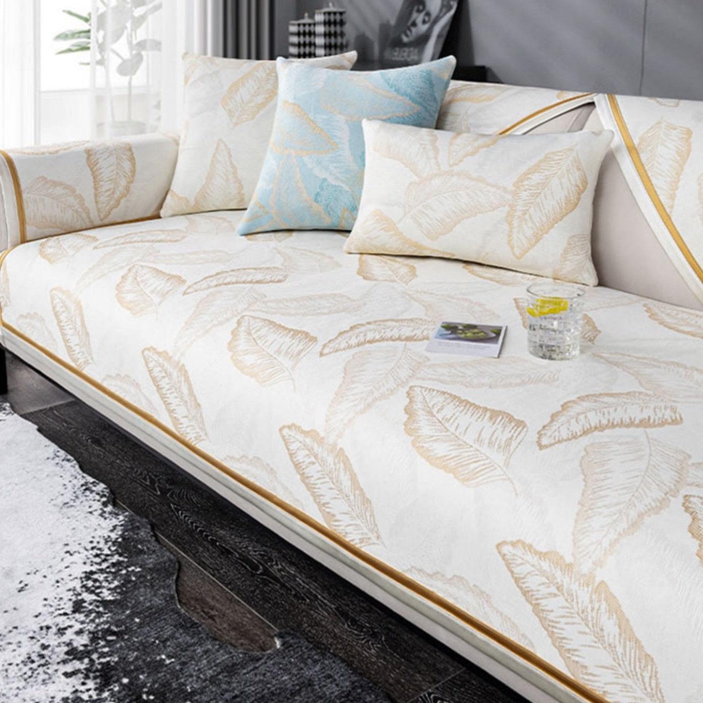 

Летний нескользящий чехол для дивана из ледяного шелка 1/2/3, универсальный нескользящий чехол для дивана, подлокотника, спинки дивана, полотенце, модный чехол для дивана 70x70cm 1pcs