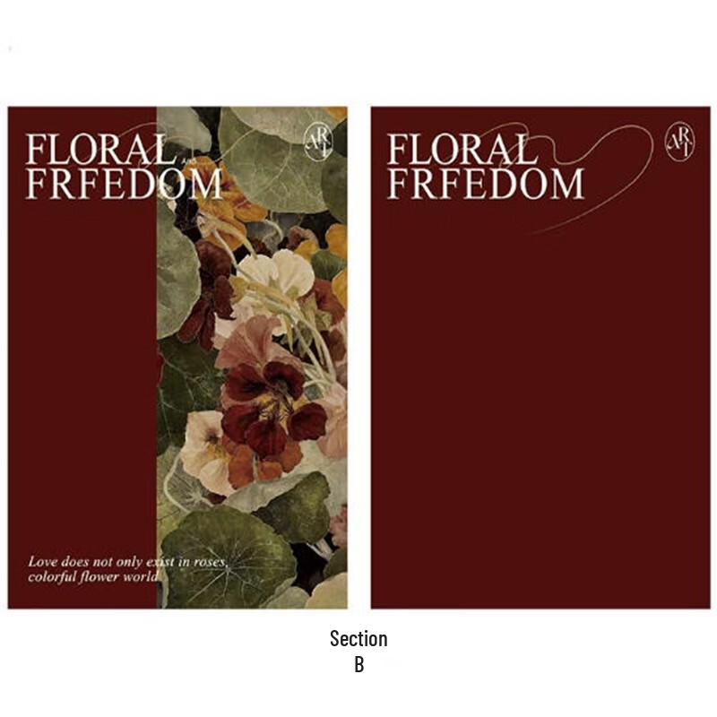 

Oil Painting Style Floral Wrapping Paper