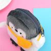 Children Mini Penguin Plush Korean Money Bag Women Coin Purse Zipper Purse Wallets Card Holder