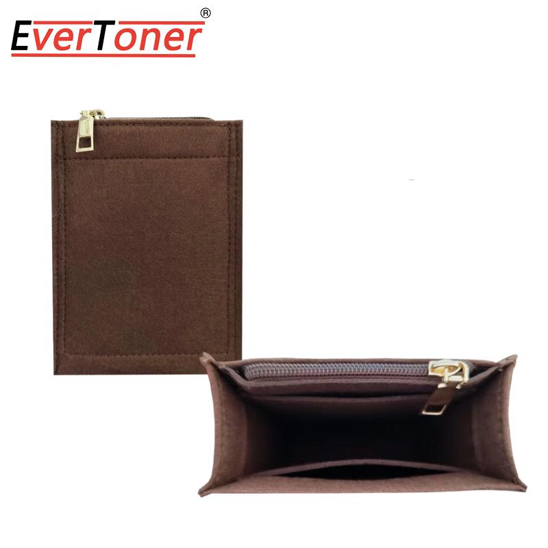 EverToner Bag Insert Organizer For M-K Mercer Mini Bag Felt Ultra Lightweight Pouch Support Handbag Insert Bag Accessories
