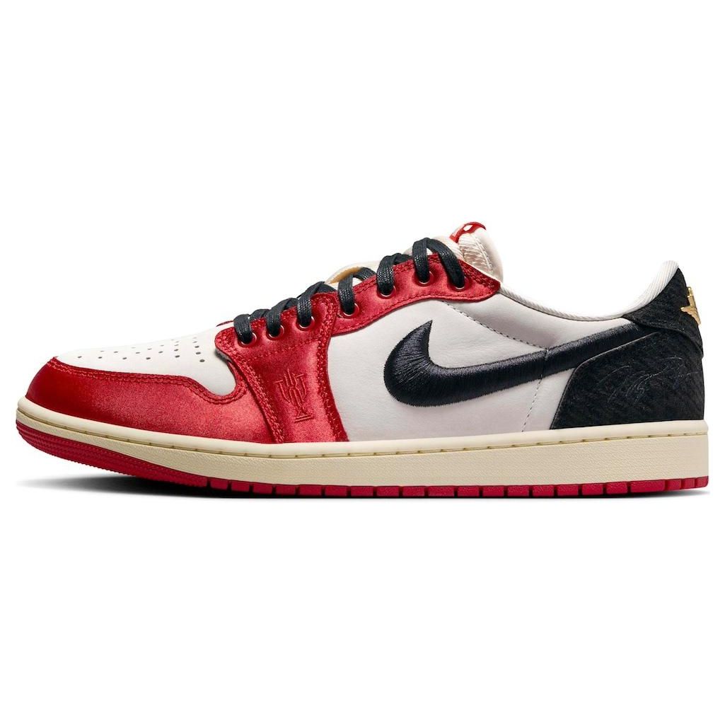 

Trophy Room x Air Jordan 1 Retro Low OG SP Rookie Card — Away Кроссовки унисекс Red Sail Black FN0432-100 37.5