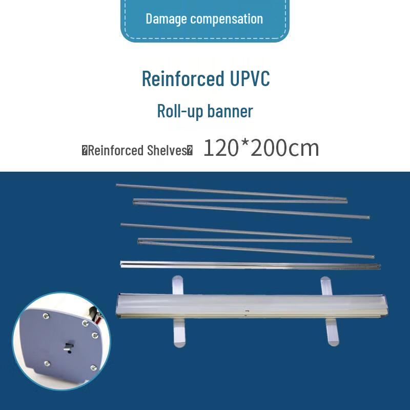 HANDUNYOU Reinforced Roll-Up Banner Stand