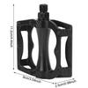 A Pair Aluminium Alloy Black Mountain Bike Pedal Plate Anti‑skid Ball Bearing Pedals Bicycle Accessories