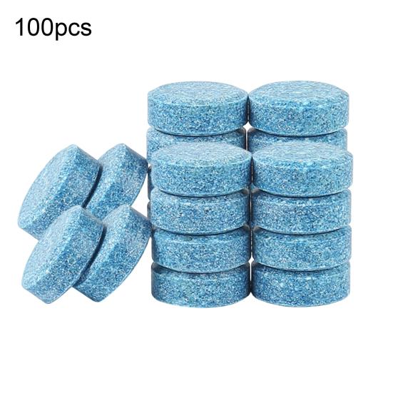Solid Windshield Washer Tablets Professional Grade Windshield Cleaner Concentrated Cleaning