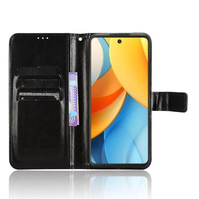 Pro ZTE nubia V60 Design/Blade V60 Design Pouzdro Textura Crazy Horse PU Kůže Kryt Peněženka na Telefon