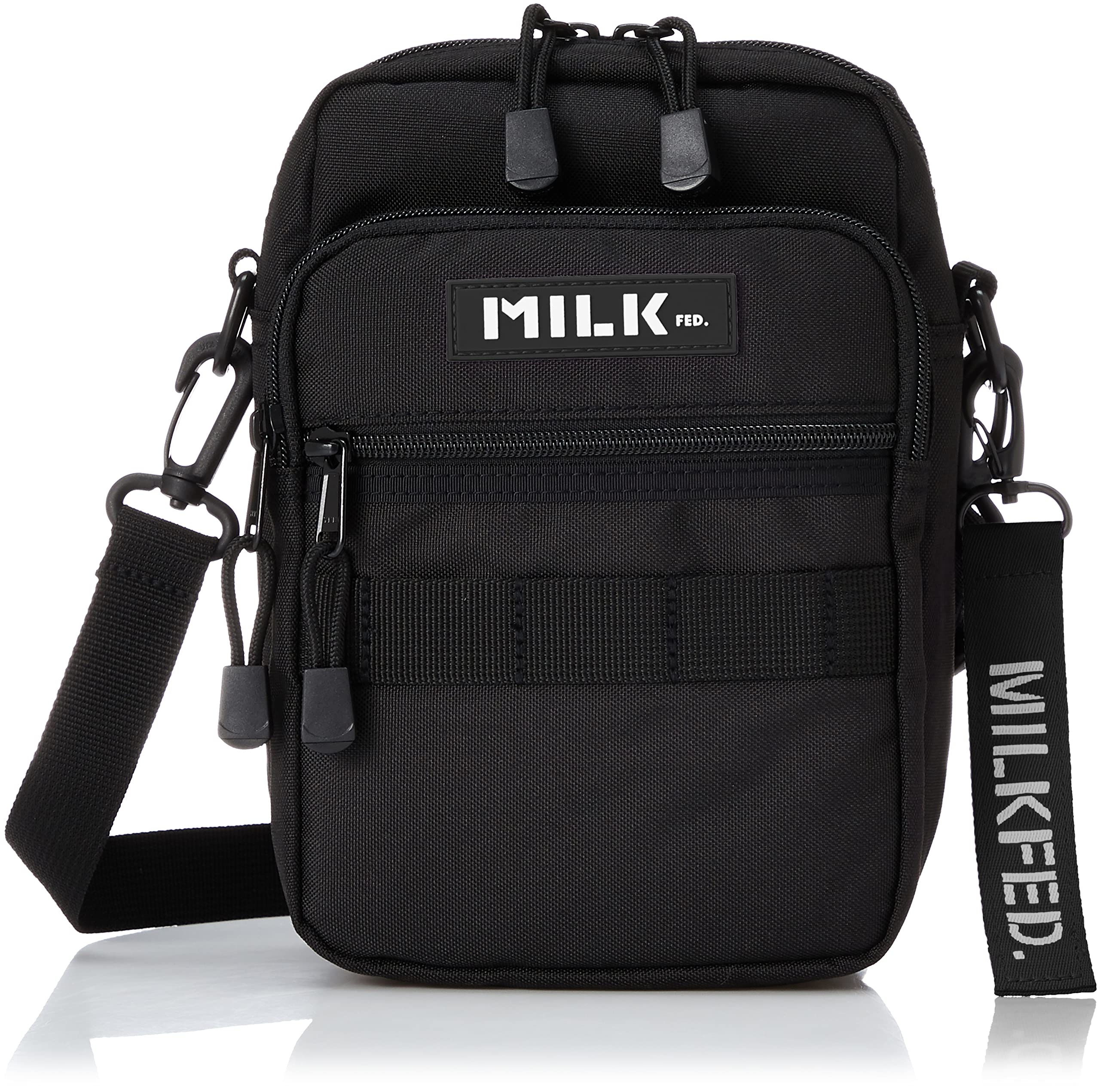 

Milkfed Active Front Pocket Molle Shoulder Black Women s Bag, чёрный