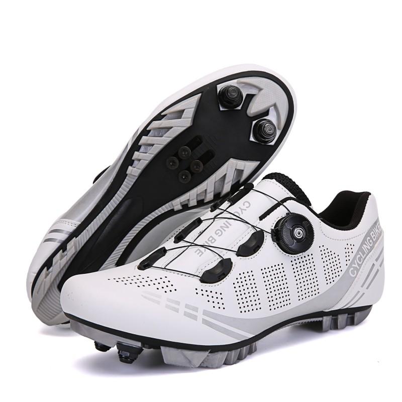 Mountainbike Fahrradschuhe Mit Klickpedalen Steife Sohle Trail MTB Road Pedalschuhe Unisex