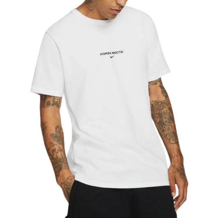 Nike X Drake Nocta Series Casual Short Sleeve T-Shirt Men Tops White DA3936-100