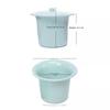 Maternity Urinal Bucket Home Use Odor Control Women's Bedroom Urinal Bottle Nighttime Urinal Female Urinal Basin with Lid