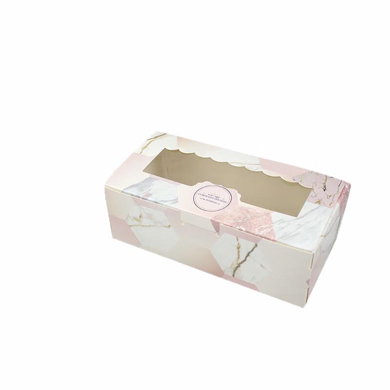 

Pink Marble 2-Slot Dessert & Mooncake Boxes