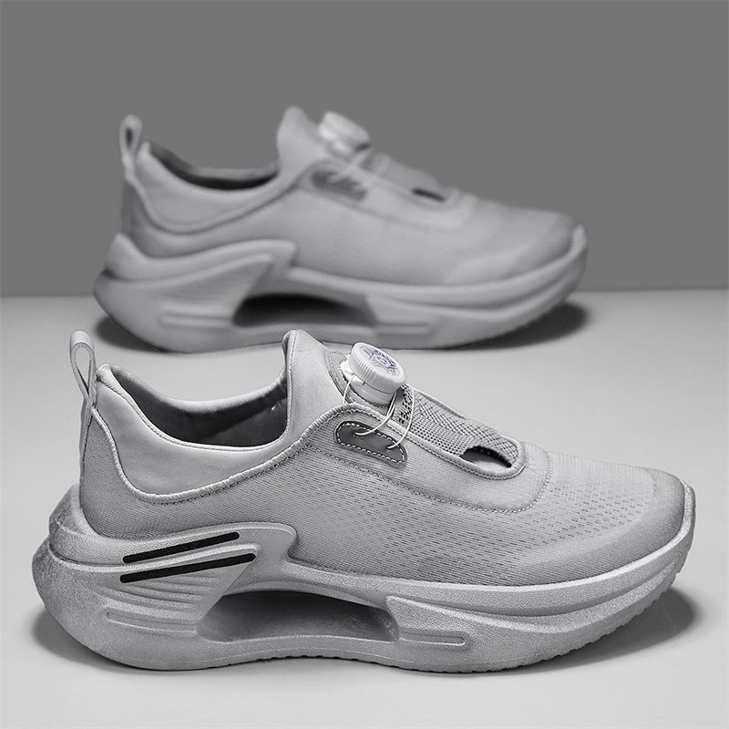 Fashion Tennis Deals Men's Casual Sneakers Cushioned Insole Korean Simple Unisex Without Leather Stylish Wide Light Male Sports Shoes