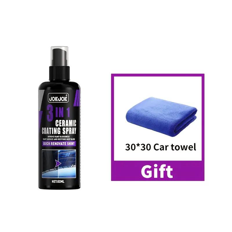 3 in 1 Car Ceramic Nano Coating Liquid Coating Nano Crystal Hydrophobic Layer Polishing Coating Agent Car Polish Nano Coating