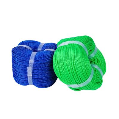 200m Polyethylene Cord High Strength Truck Cargo Binding Clothes Drying Cord 32 Strands Wear Resistant Woven Rope