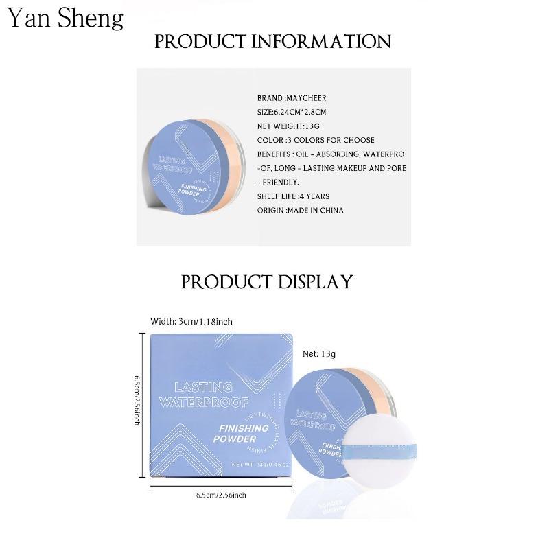 Long-lasting Waterproof Makeup Powder Natural Repair Concealer Brightening Not Stuck Powder