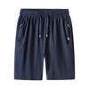 Pantaloncini estivi da uomo in cotone larghi con tasche, leggeri, traspiranti, casual, da corsa, sportivi, da allenamento, con coulisse in vita, da spiaggia