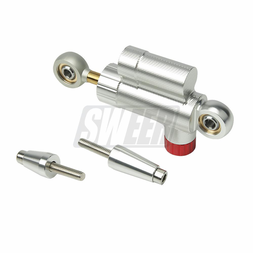 

Стабілізатор рульового демпфера для мотокросу для Honda CRF150R CRF250R CRF450R CRF 150R 250R 450R Універсальні модифіковані аксесуари срібний