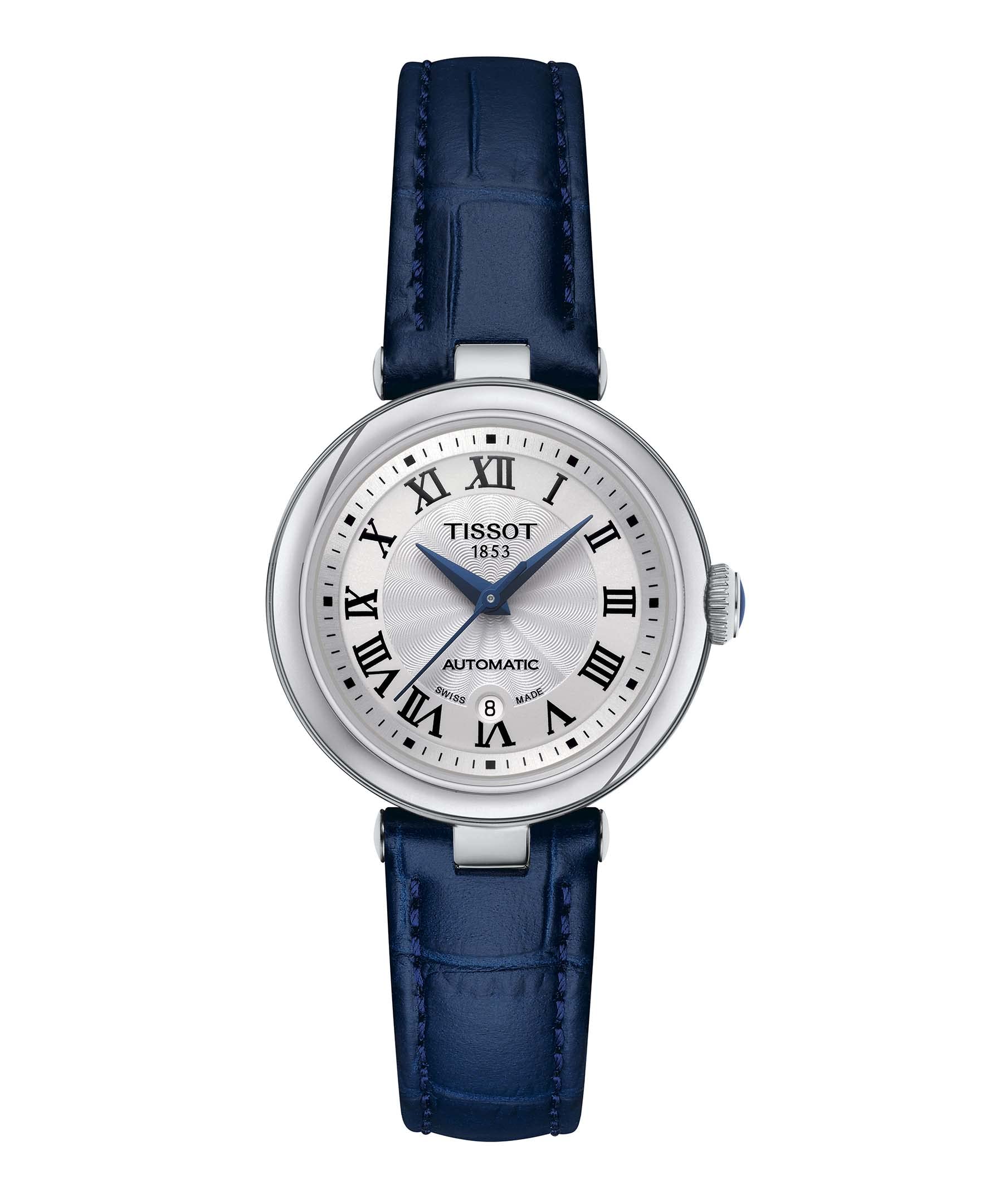 

TISSOT Bellissima Автоматичний Годинник зі Шкіряним Ремінцем та Білим Циферблатом (T1262071601300) для жінок [Офіційно імпортовано]