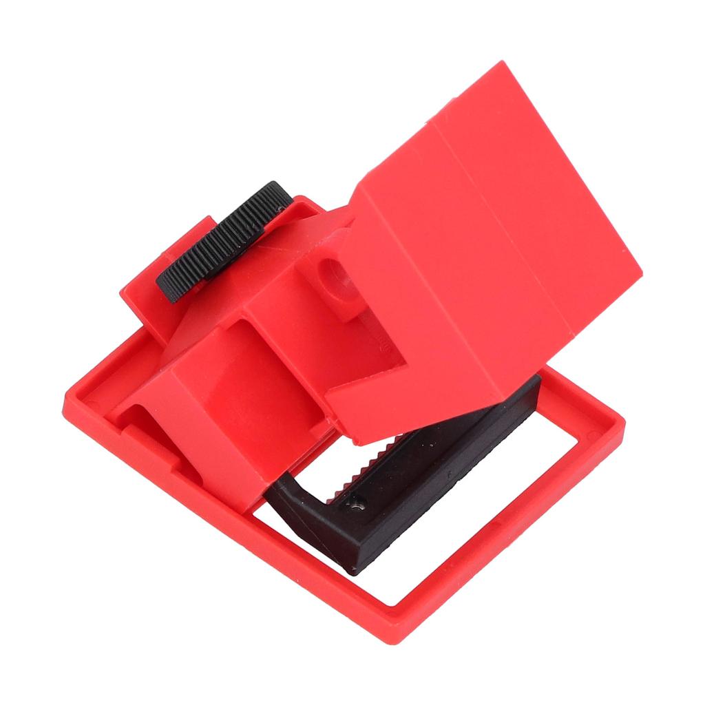 Clamp Type Circuit Breaker Lockout Industrial Electric Power Insulation Safety Lock for Handle Small Than 42mm