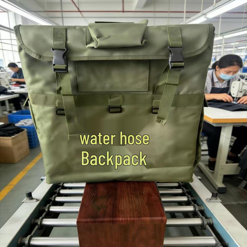 

Firefighting Hose Backpack: Double-Back Forest Frame Thickened зелений/помаранчевий