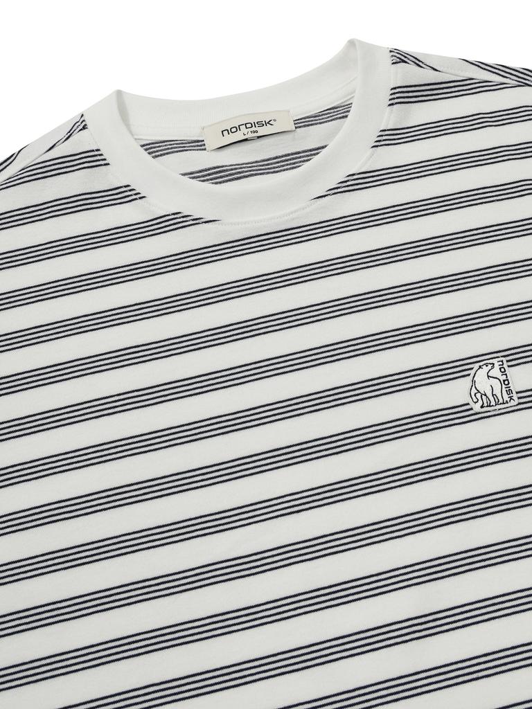 NORDISK Striped Long Sleeve T-Shirt - U_Navy