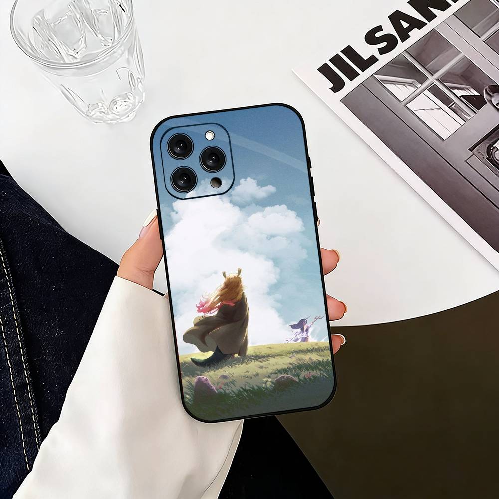 D-Dragon Maid Tohru Ilulu Phone Case Silicone Soft For IPhone 17 16 15 14 13 12 11 X XR Plus Pro Max Plus