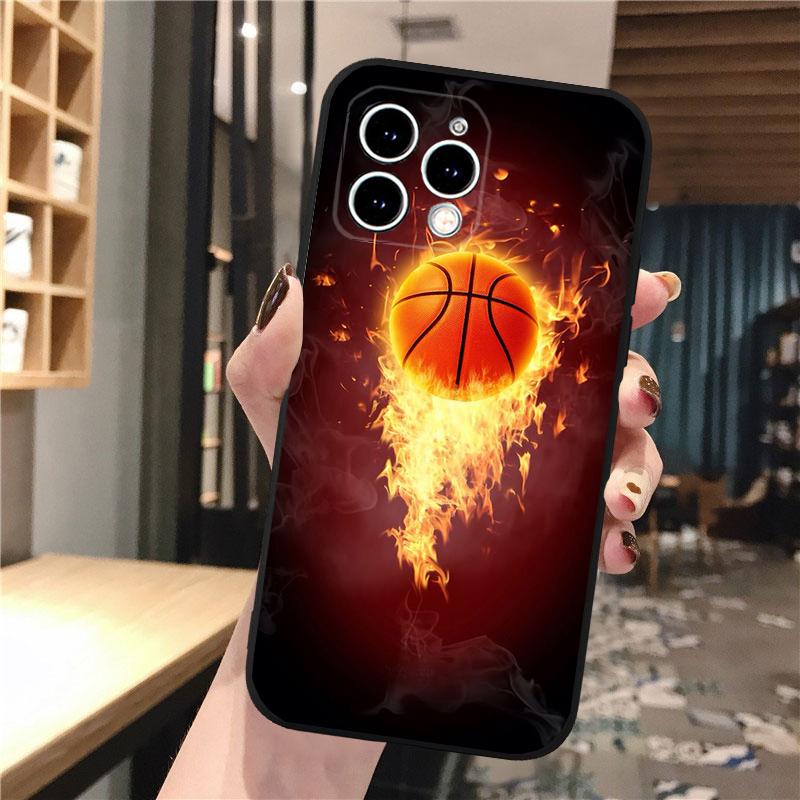 Phone Case For iphone 17 Pro Max 17 Pro Air 16 15 14 13 Pro Max 15 16 Pro 15Plus Love Basketball Sport