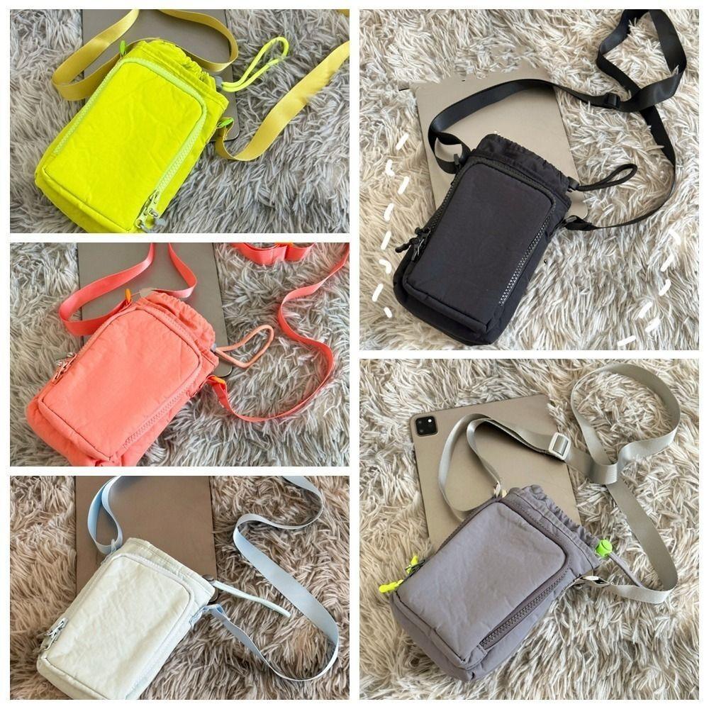 Nylon Drawstring Bag Korean Style Shoulder Bag New Mobile Phone Bag  Travel