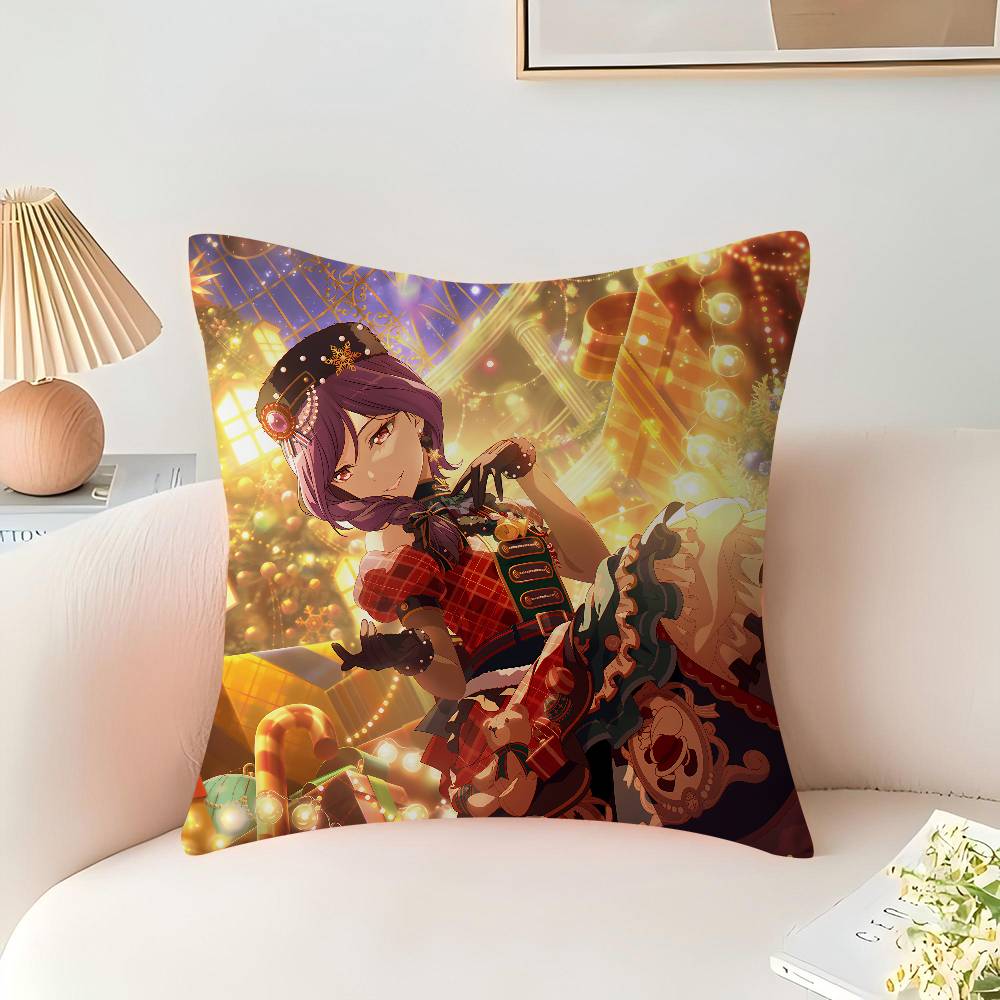 

Kaoru Seta Pillowcase toon Gift Cushion Cover Bedroom Home Sofa Chair Seat Decor pillow case 16x16Inch