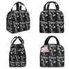 Rapper Tupac 2PAC Hip Hop Isolierte Lunchtasche für Damen Büro Kühlbox Thermische Lebensmittelbox Tragbare Lunchboxen Behälter
