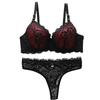 Lizhi French Lace Bra & Panty Set: Seductive, Sexy, Breathable, Adjustable Underwear.