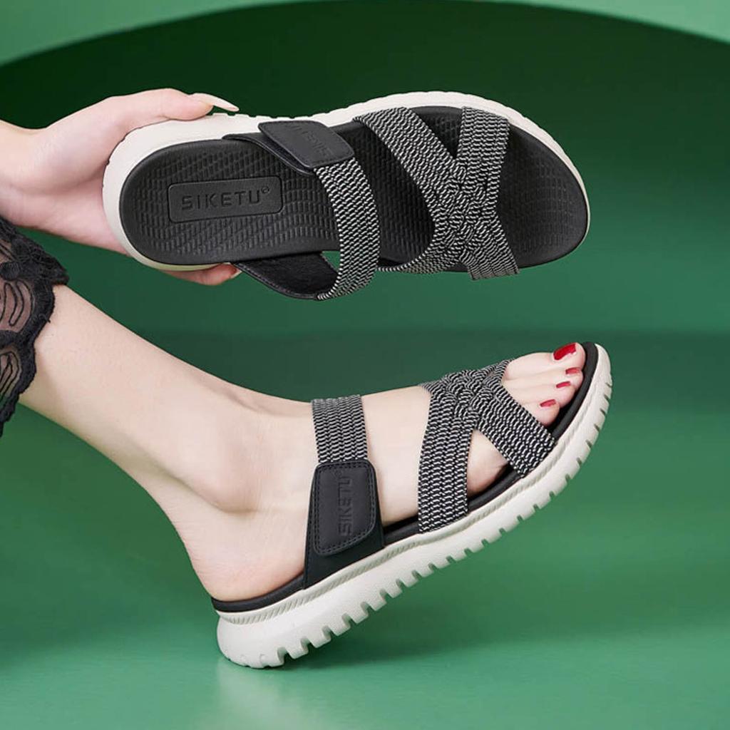 Women'S Thick Sole Slippers Sandals Plus Size Lightweight Sweet Slipper Beach Sandal For Woman Sandalias De Mujer Verano 2026