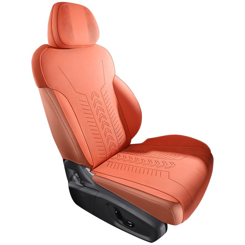 Geely Galaxy E5 Alcantara Sitzbezug: Universelles, Belüftetes, Atmungsaktives, Ganzjahres-Autokissen