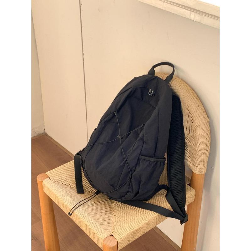 New Nylon Backpack Travel Leisure Versatile College Student Schoolbag Fashion Versatile Large Capacity Backpack Women