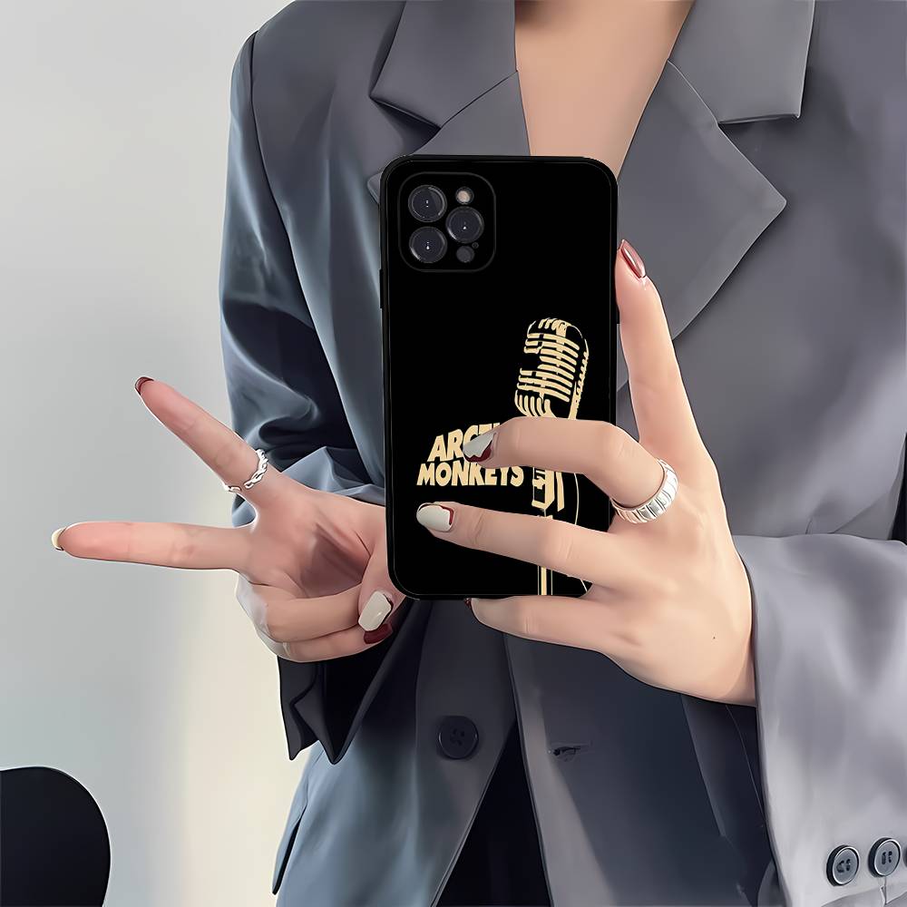 Singer A-Arctic M-Monkeys Phone Case For IPhone 17 16 15 Plus X 14 11 12 13 Mini Pro Max Mobile Case