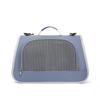 Foldable Large Capacity Pet Carrier Shoulder Bag Breathable Mesh Cat Bag Portable Outdoor Travel Handbag for Small Dog Kitten
