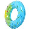 90cm Kids Swimming Circle Rings Thicken PVC Inflatable Pool Float Tube Ring for Boys Girls