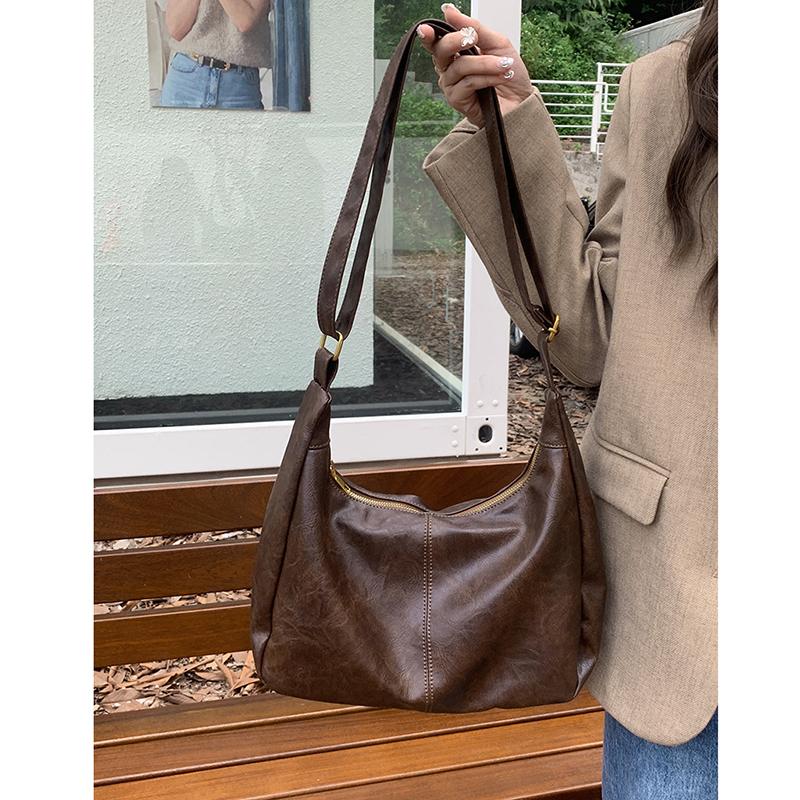 

Женские сумки из воловьей кожи, женская сумка на плечо, модные роскошные женские сумки-мессенджеры, женская большая сумка высокого качества коричневый