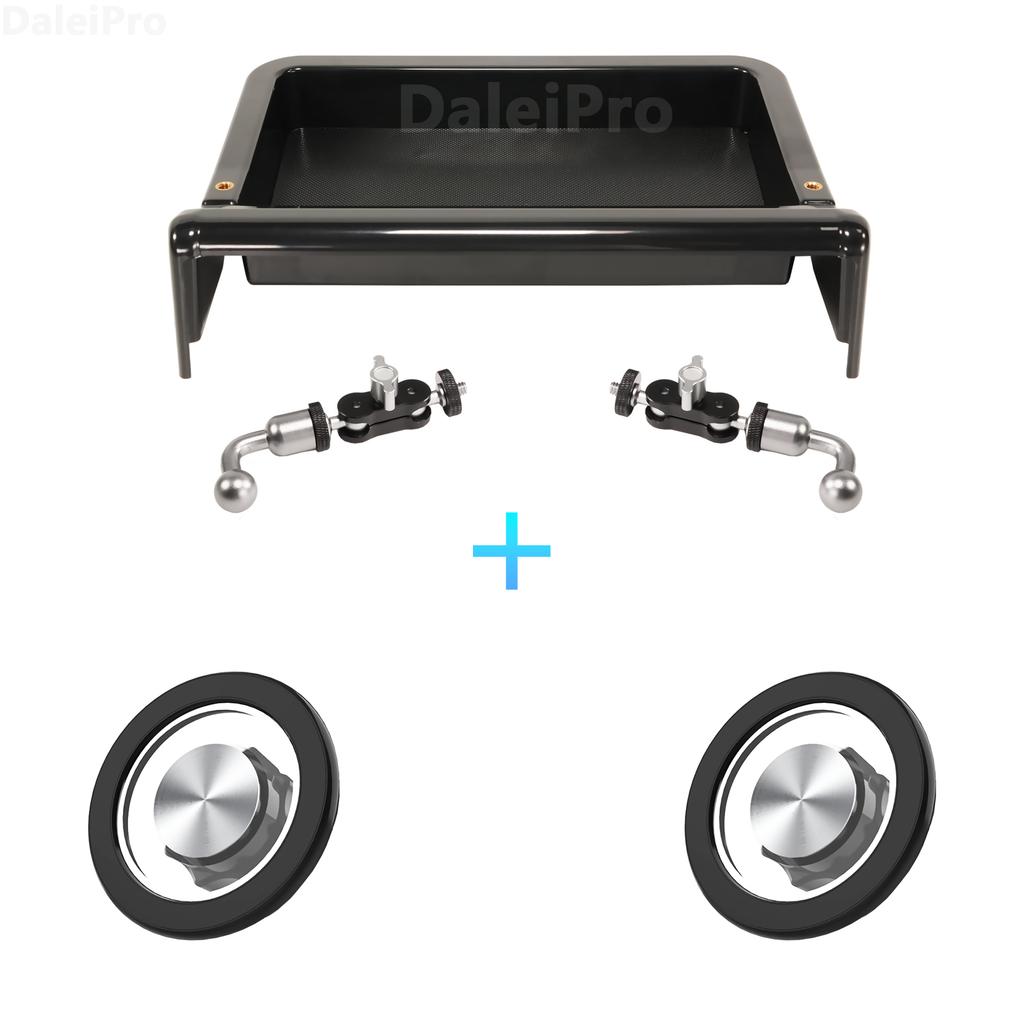 Voor Toyota RAV4 XA50 2020-2024 2025 Auto Multifunctionele Opbergbox Dubbele Telefoonhouders Magnetische Magsafe Draadloze Oplader Stand