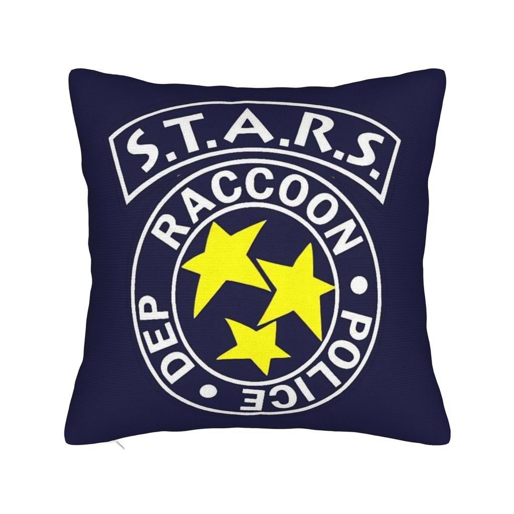 Leon Kennedy Resident Evil Pillow Cover Design Cushion Cover Novelty Pillow Case For Sofa Home Decoration