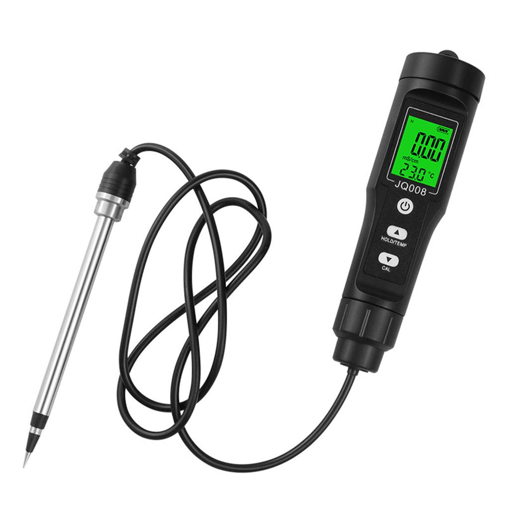 Digital Soil Ph Meter Tester EC Meter PH TDS CF Sunlight Moisture Humidity Garden Temp Soil Moisture Analyzer Sensor Gauge