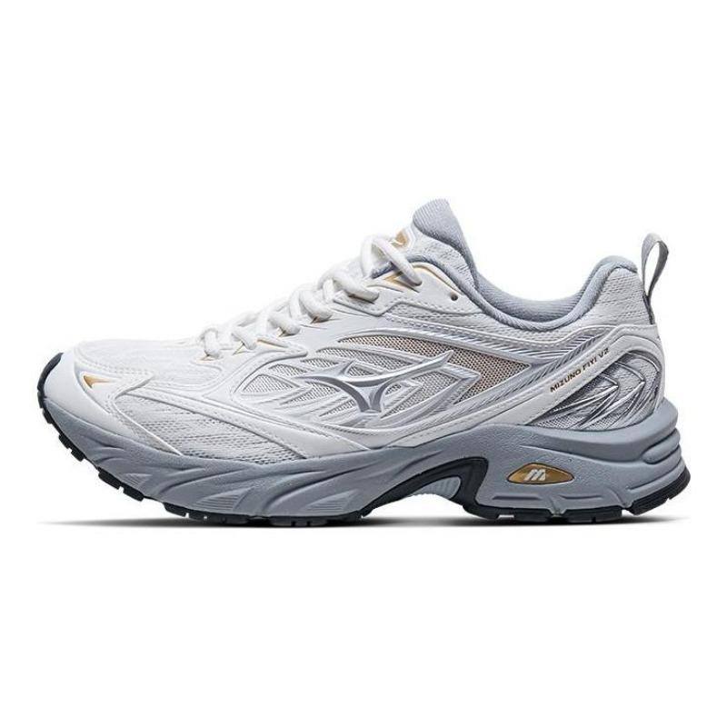 Mizuno FIYI V2 Unisex Low-Top Casual Running Shoes Ivory White D1GH241501 36.5