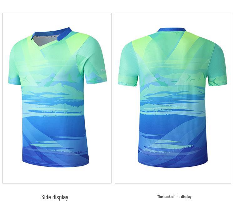 Unisex Quick-Drying Breathable Badminton and Volleyball Sportswear