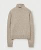 Seteo (W) Classic Turtleneck Mix Knit Oatmeal