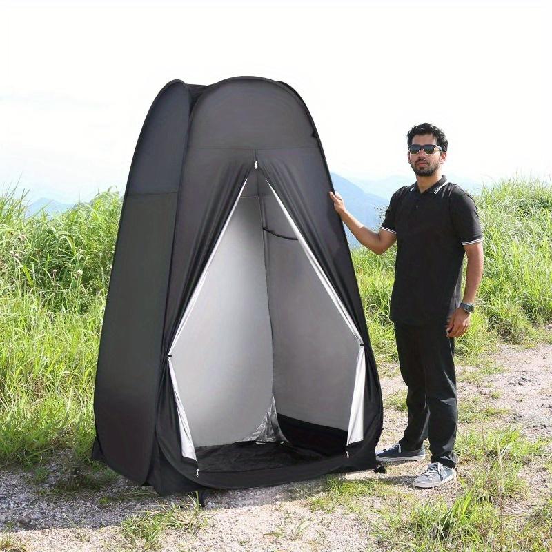 Portable Shower Toilet Tents Camping Changing Tent Automatic Shower Bath Tent Fishing Bath Toilet Changing Shed 1 Person