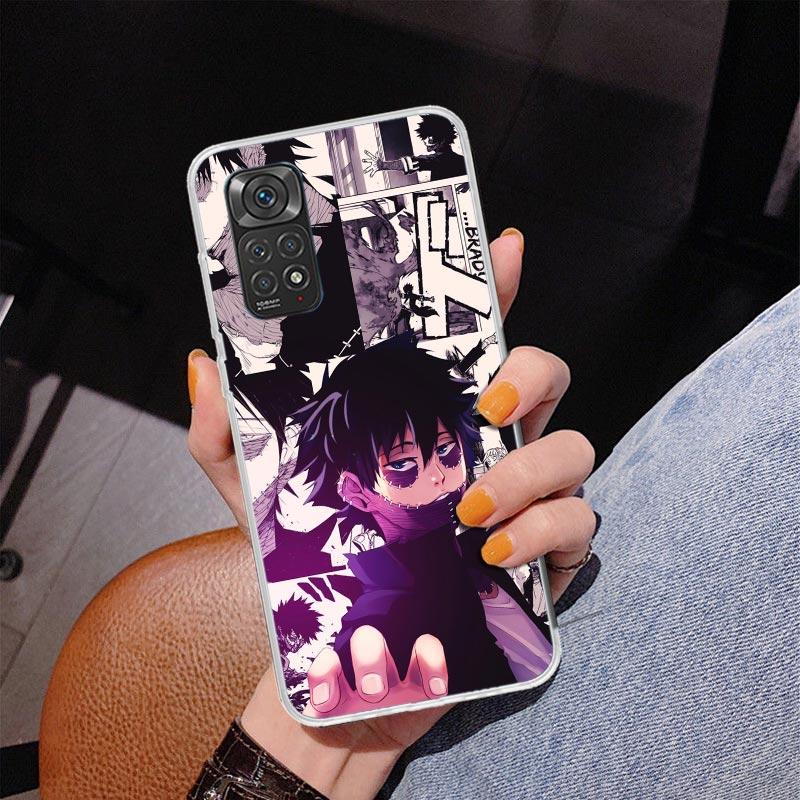 My Hero Dabi Bnha Phone Case For Xiaomi Redmi Note 15 14 13 12S 12 11 Pro Plus 14S 11S 11E 10 10S 11T 5G Personalized Cover Redm