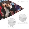 Aitana Spanish Music Singer Photo Pattern Pillow Cover Cushion Cover Square Pillow Case Morden Pillowcases For Living Room Chair