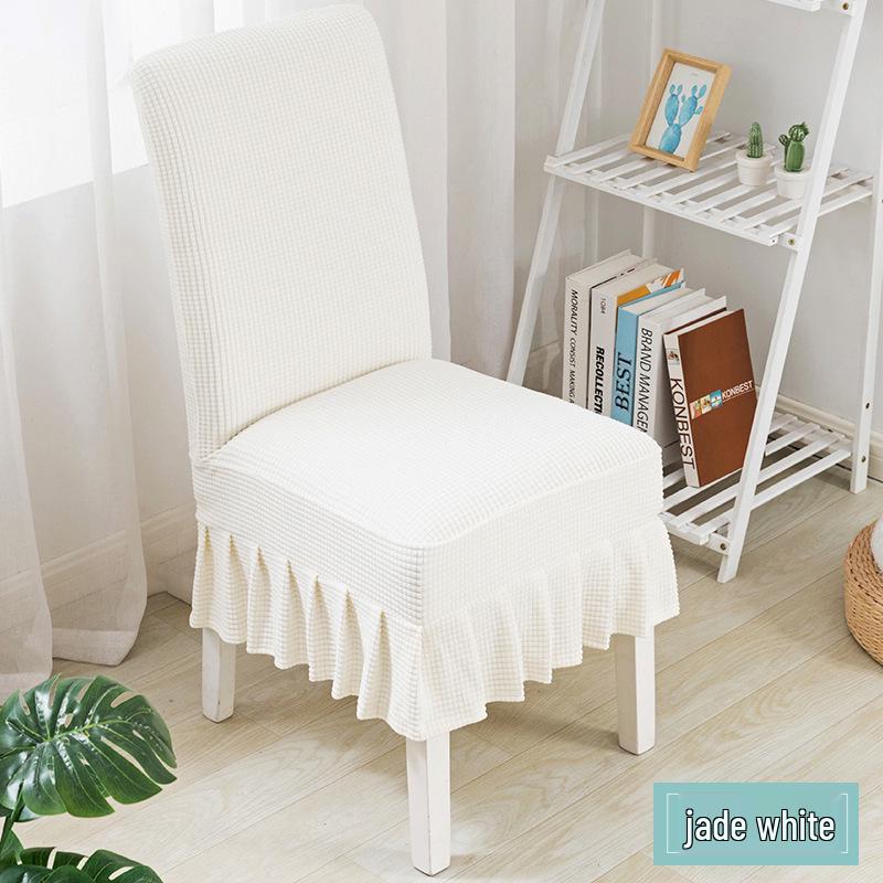 Verdickter Fleece Stuhllehne & Sitzbezug - Elastisch, Staubabweisend