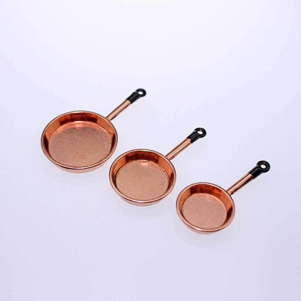 Cookware 1:12 Mini Kitchen Utensils Sets Kettle Mini Kitchen Cooking Kit  Dollhouse Miniatures