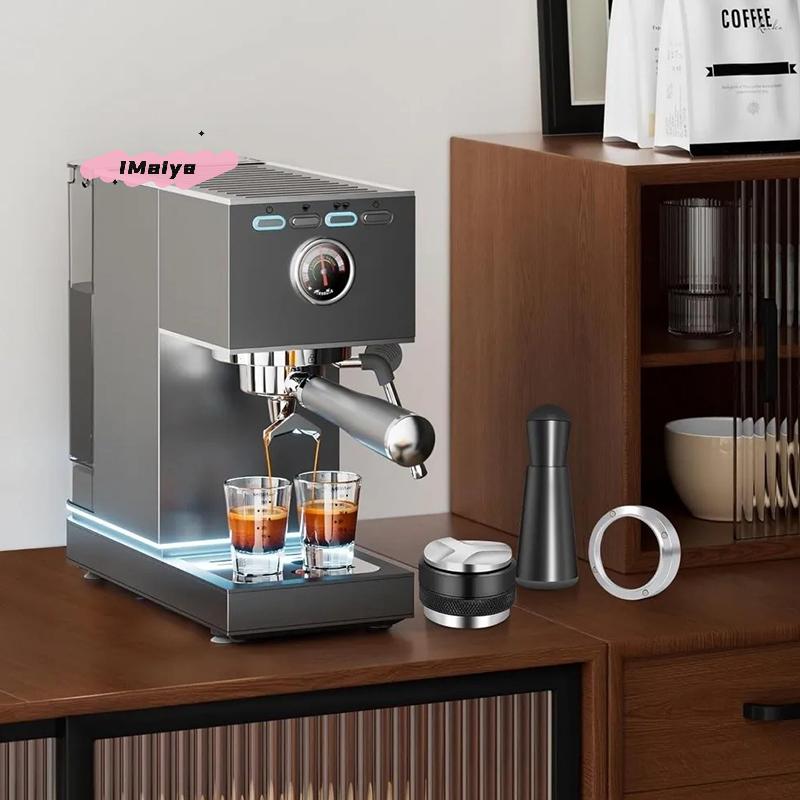 5Pcs Espresso Accessories Kit, Coffee Distributor and Tamper Leveler, WDT Tool and Dosing Funnel Set, Fits 51mm, 54mm, 58mm